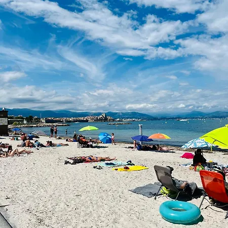 Exclusive 80 Sqm With Private Garden And Terrace On The Cap D Antibes, 300 Mt From Sandy De La Salis Apartment